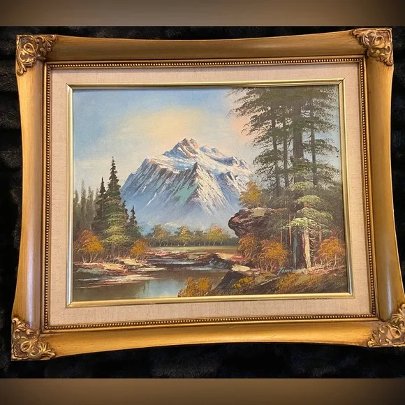 3 Vintage Signed Oil/ Acrylic on Canvas Paintings Various Artists & Sizes - Picture 10 of 16